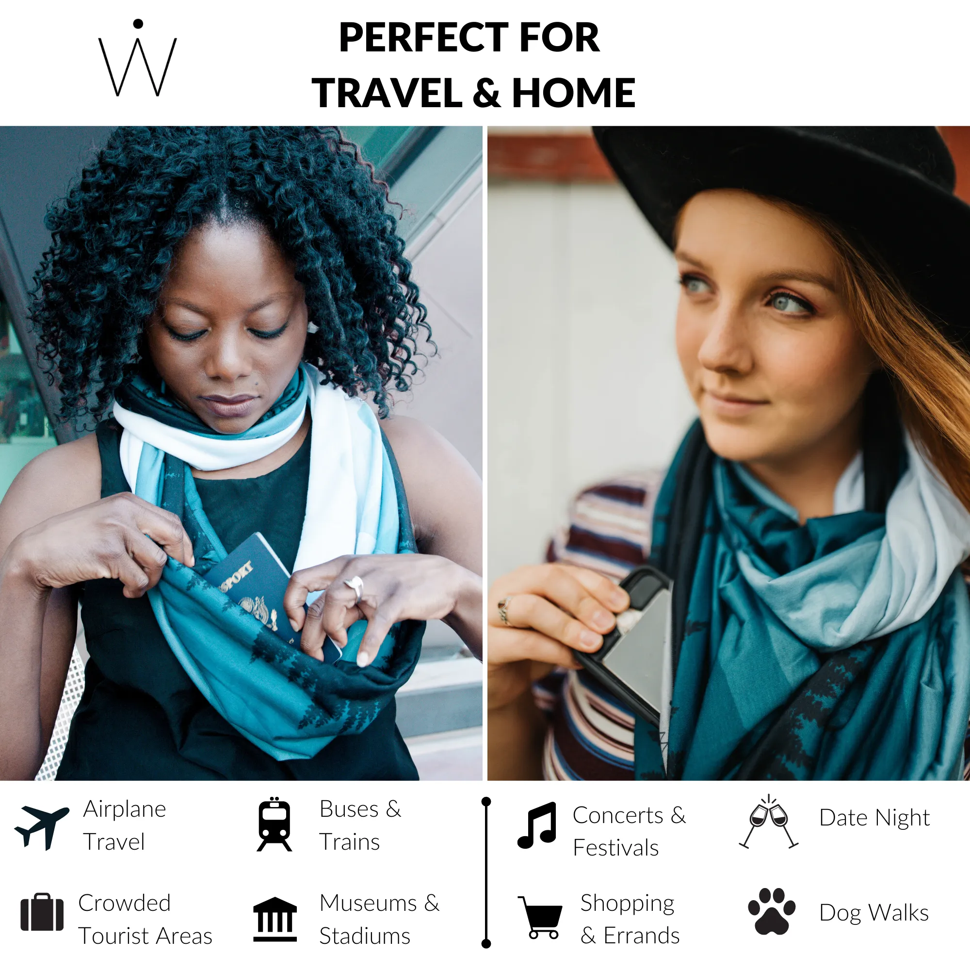 DENVER // Travel Scarf