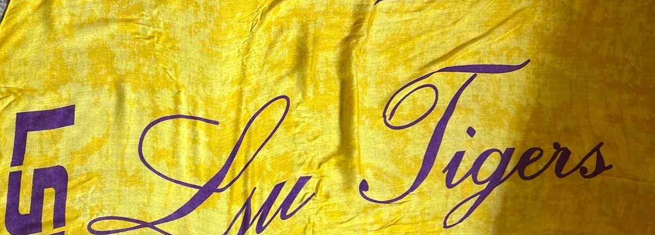 Louisiana State University (LSU) Game Day Scarf