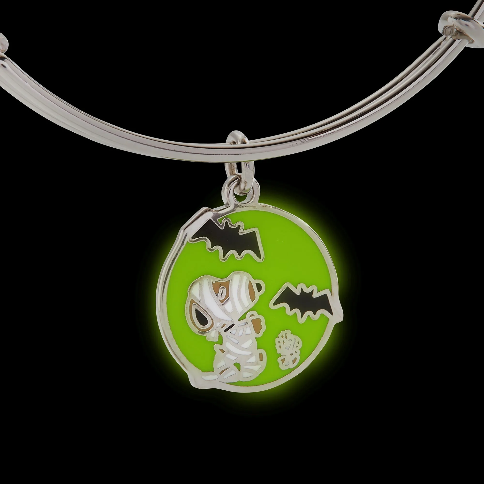 Glow in the Dark Halloween Snoopy Peanuts Bangle