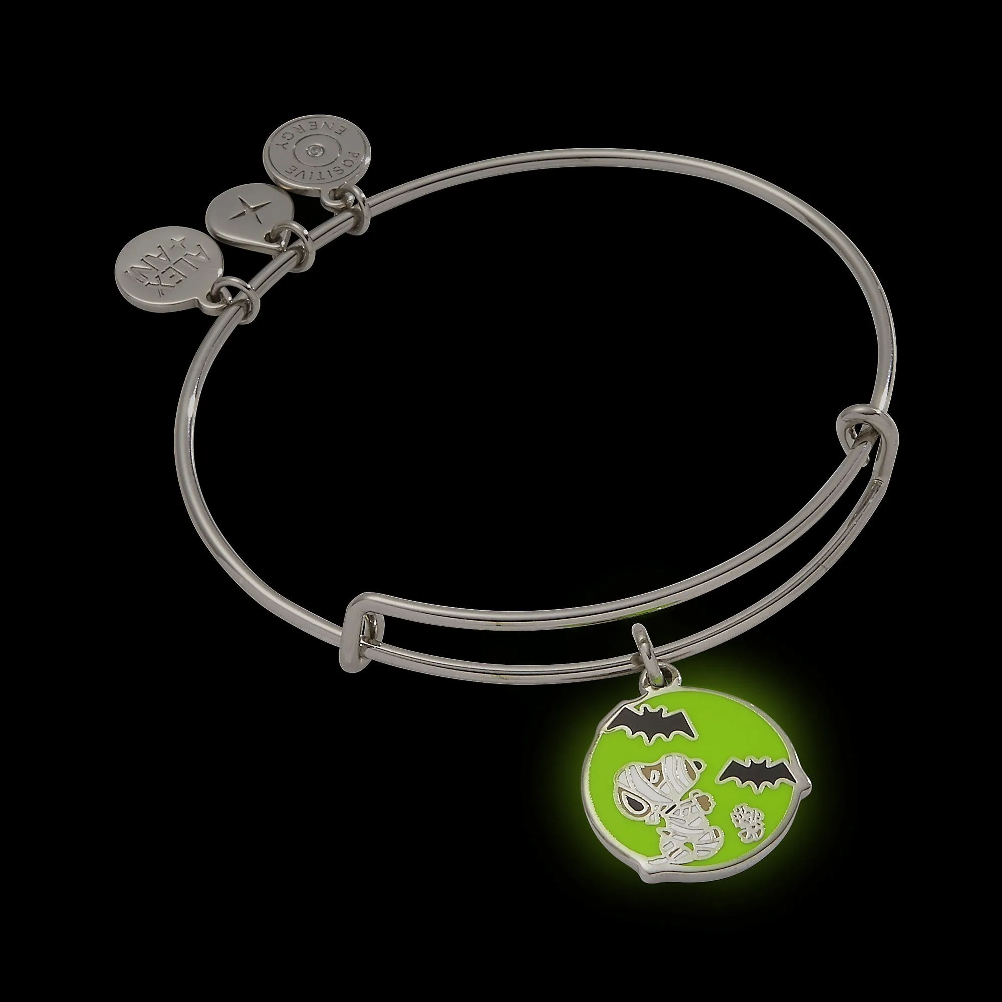 Glow in the Dark Halloween Snoopy Peanuts Bangle